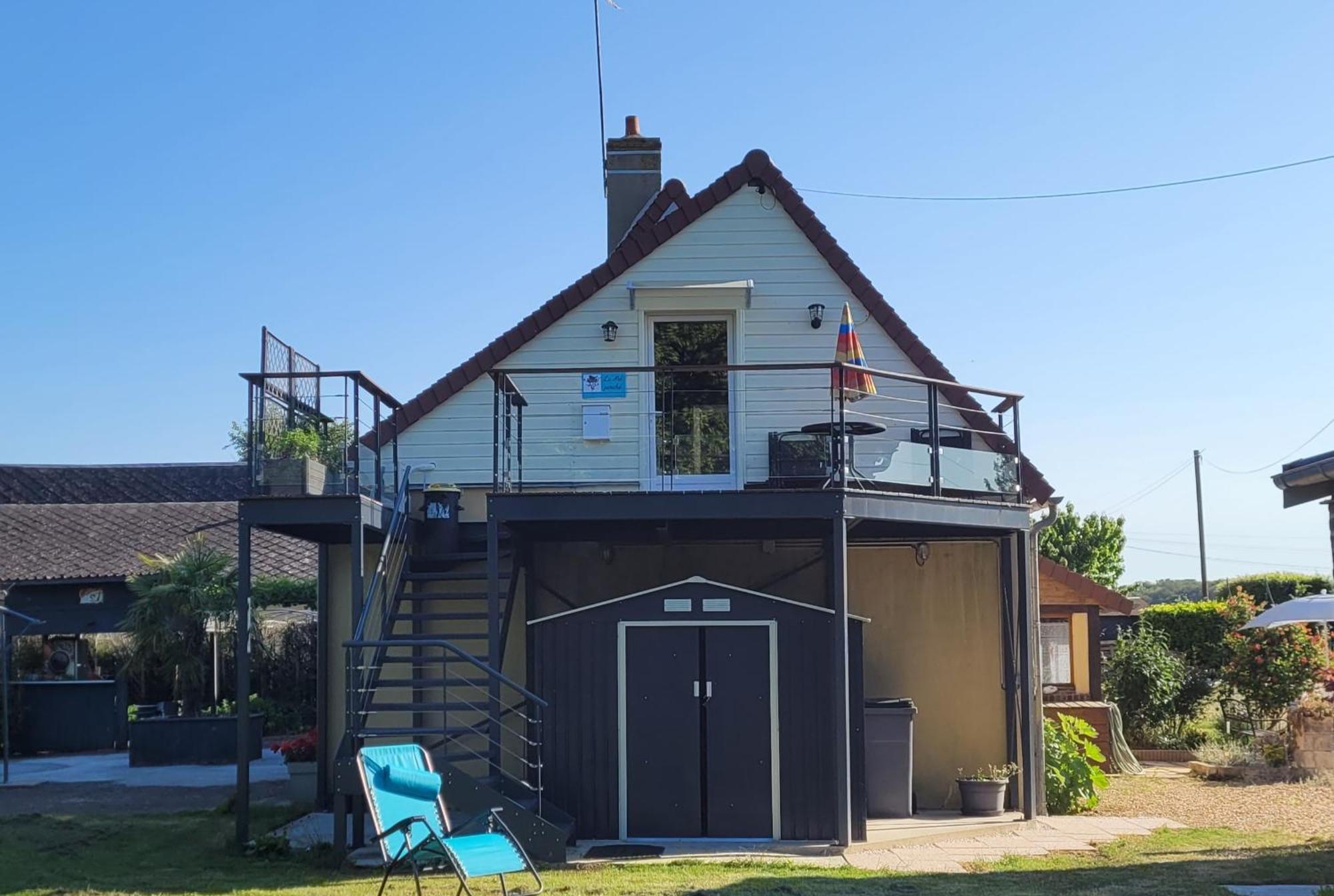 Ferienwohnung Le Nid Perche Brou Exterior foto